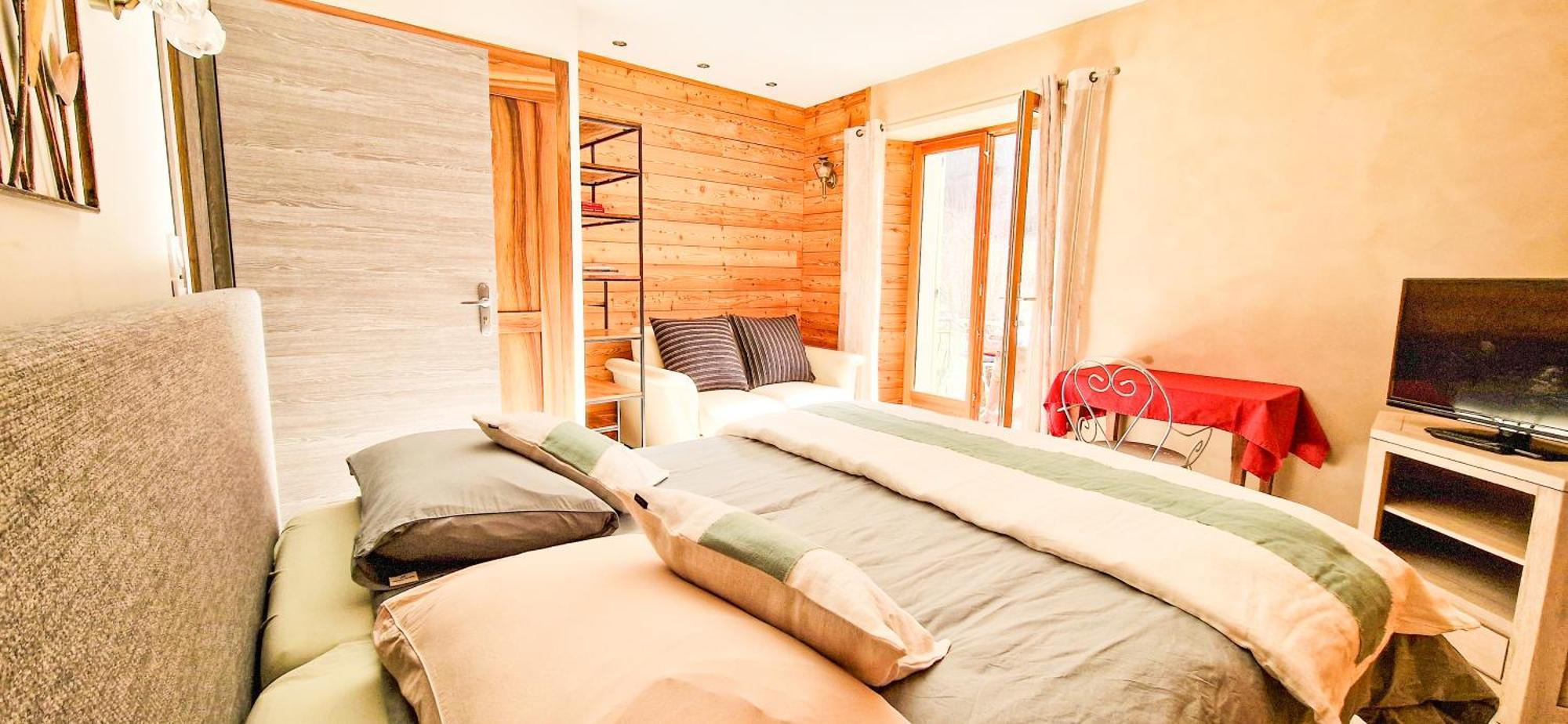 Les Clarines Perceneige - Chambre D'Hotes Vue Sur Montagne & Spa Saint-Jacques-en-Valgodemard Εξωτερικό φωτογραφία